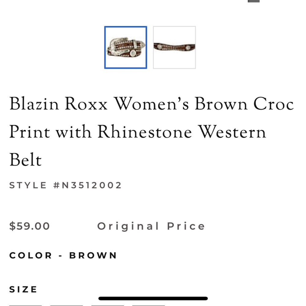 Blazon Roxx Belt - Picture 3 of 3